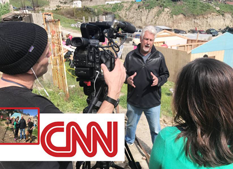 President of Homes of Hope Int'l. filmed on-location by CNN for their special series Impact Your World